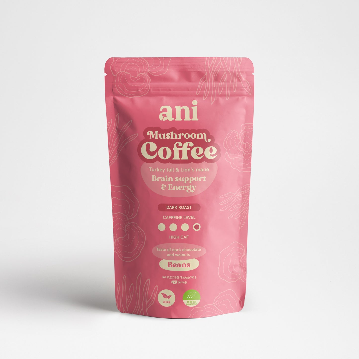 ANi Brain Support & Energy – Café en grains 350 g