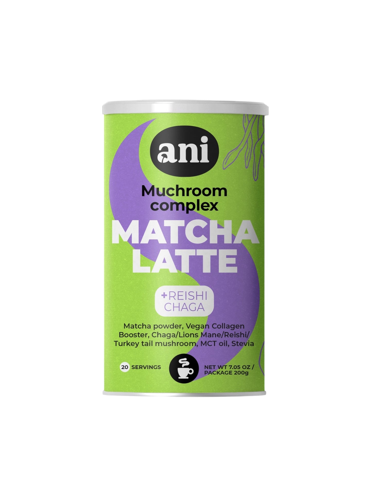 Matcha Latte mushroom complex TUBUS 200g 1+1