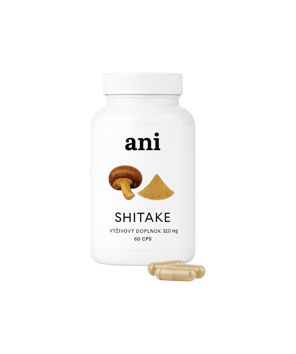Shiitake gélules 60 x 320 mg ANiLab