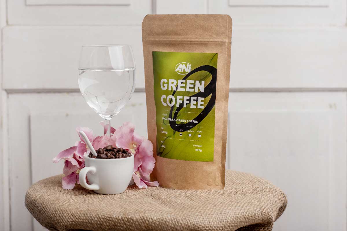 Café vert - BOMBE ANTIOXYDANTE - Mélange de grains de café Arabica BRUT 200g 2+1 gratuit ANilab