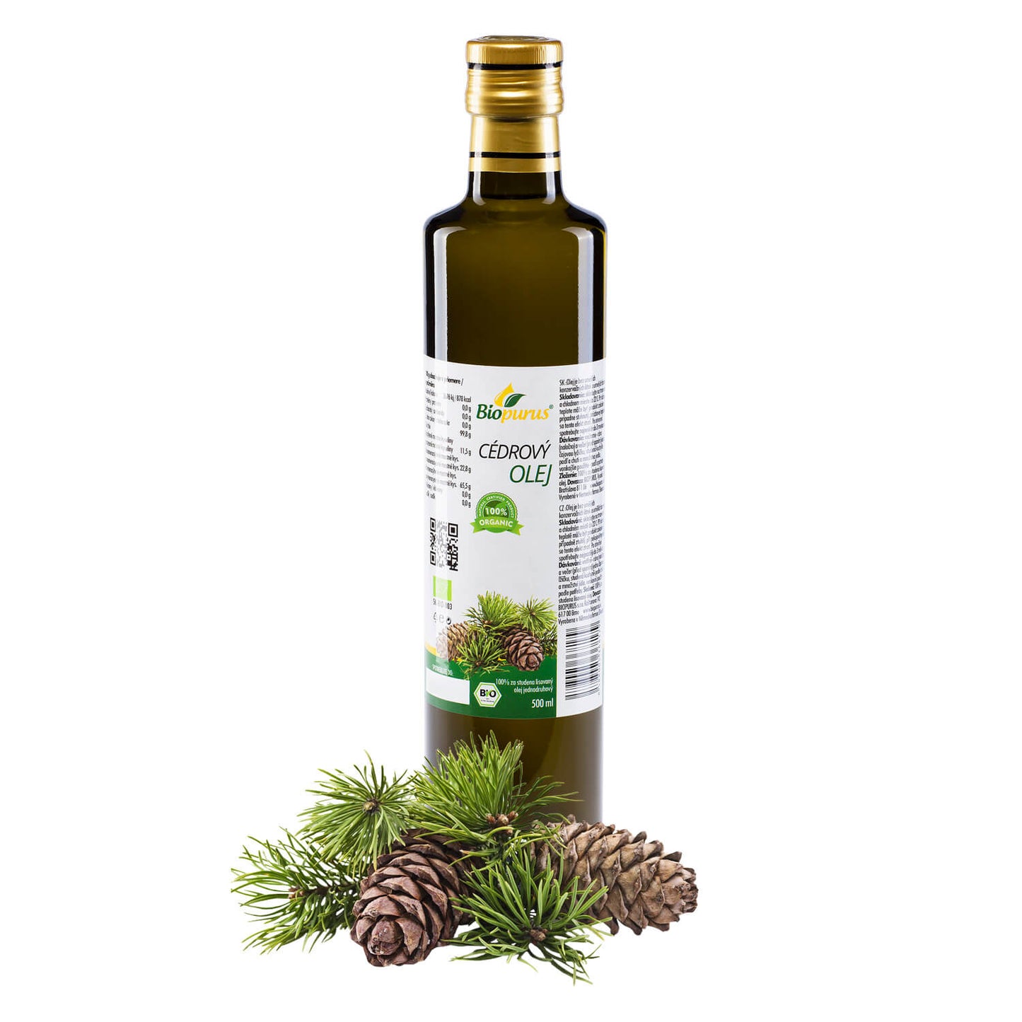 Huile de cèdre 500 ml BIO ANilab