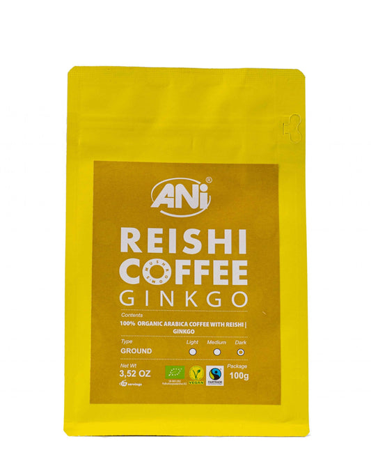 Café moulu Ginkgo Reishi BIO 100g ANilab