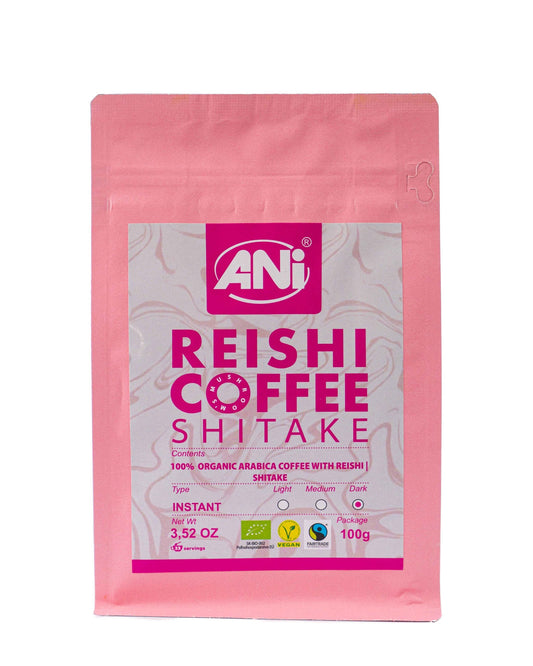 Café instantané Shitake Reishi BIO 100g ANilab