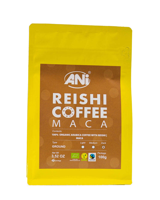Maca Reishi BIO café moulu 100g ANilab
