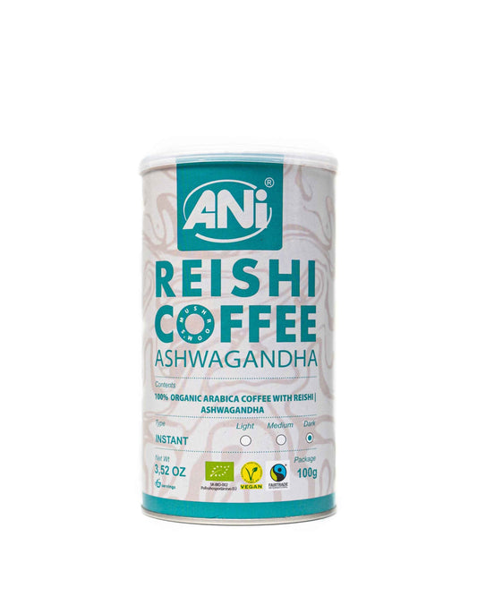 Ashwagandha Reishi BIO Café instantané boite 100g