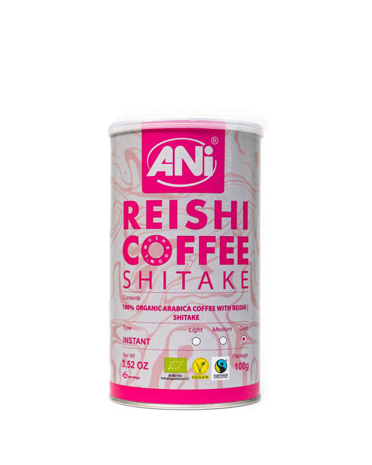 Café instantané Shitake Reishi BIO boite 100g ANilab