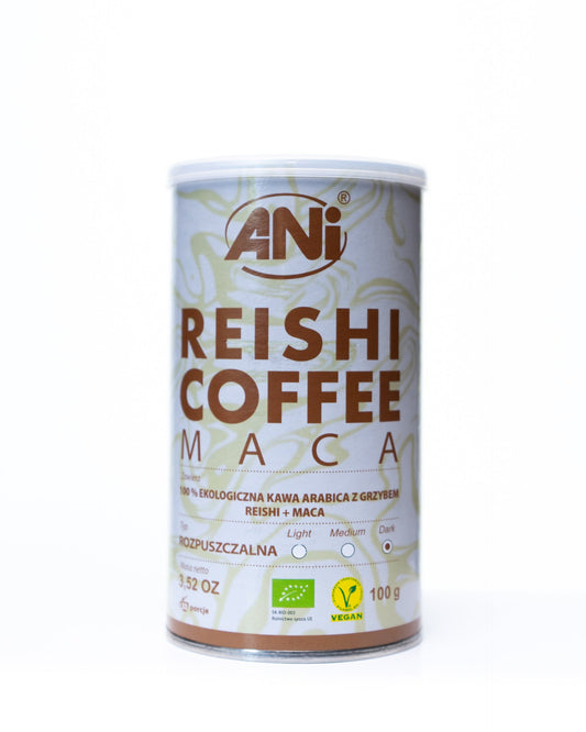 Maca Reishi BIO Café instantané Boite 100g ANilab