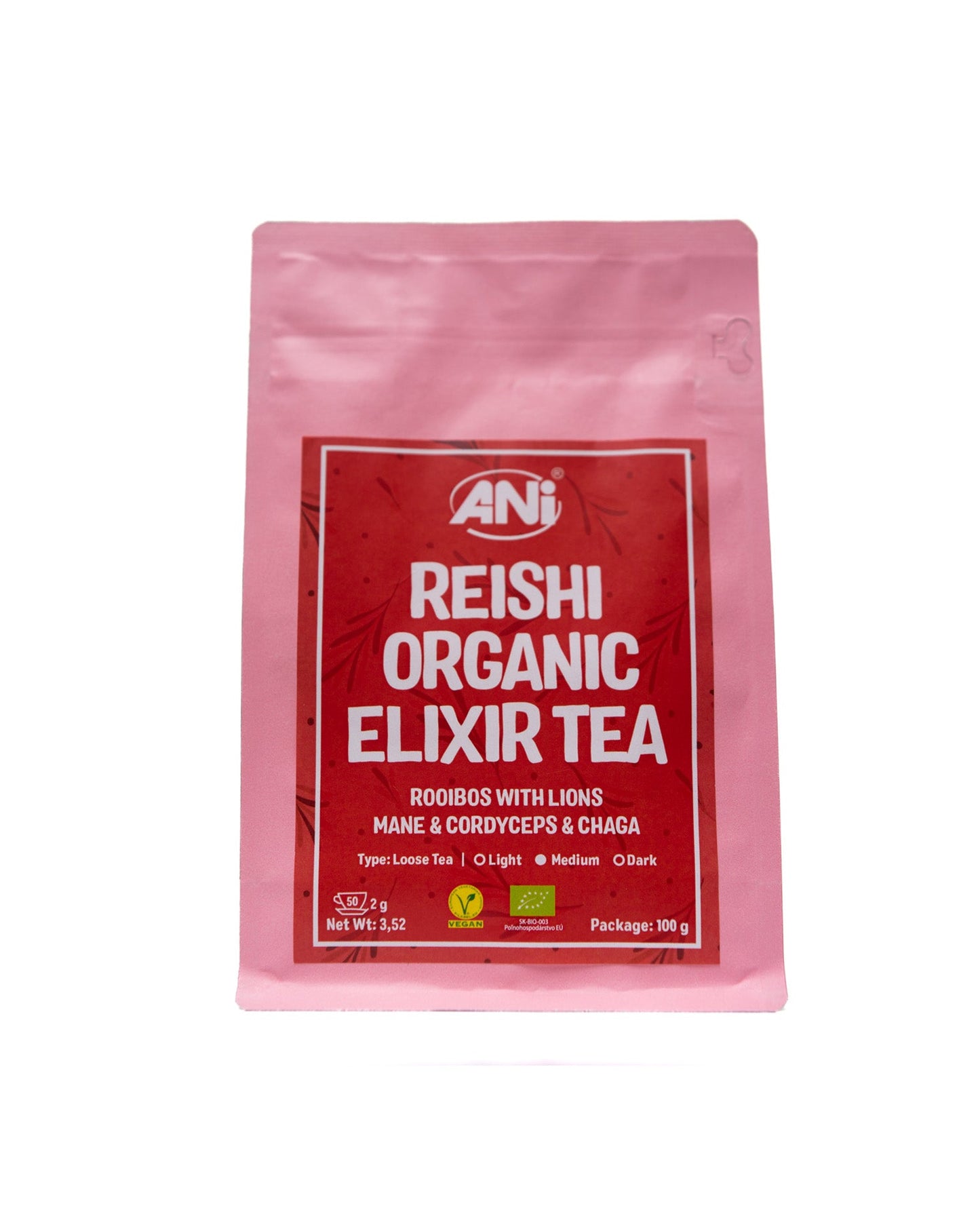 Thé Elixir  Reishi Bio 100g 2+1 gratuit