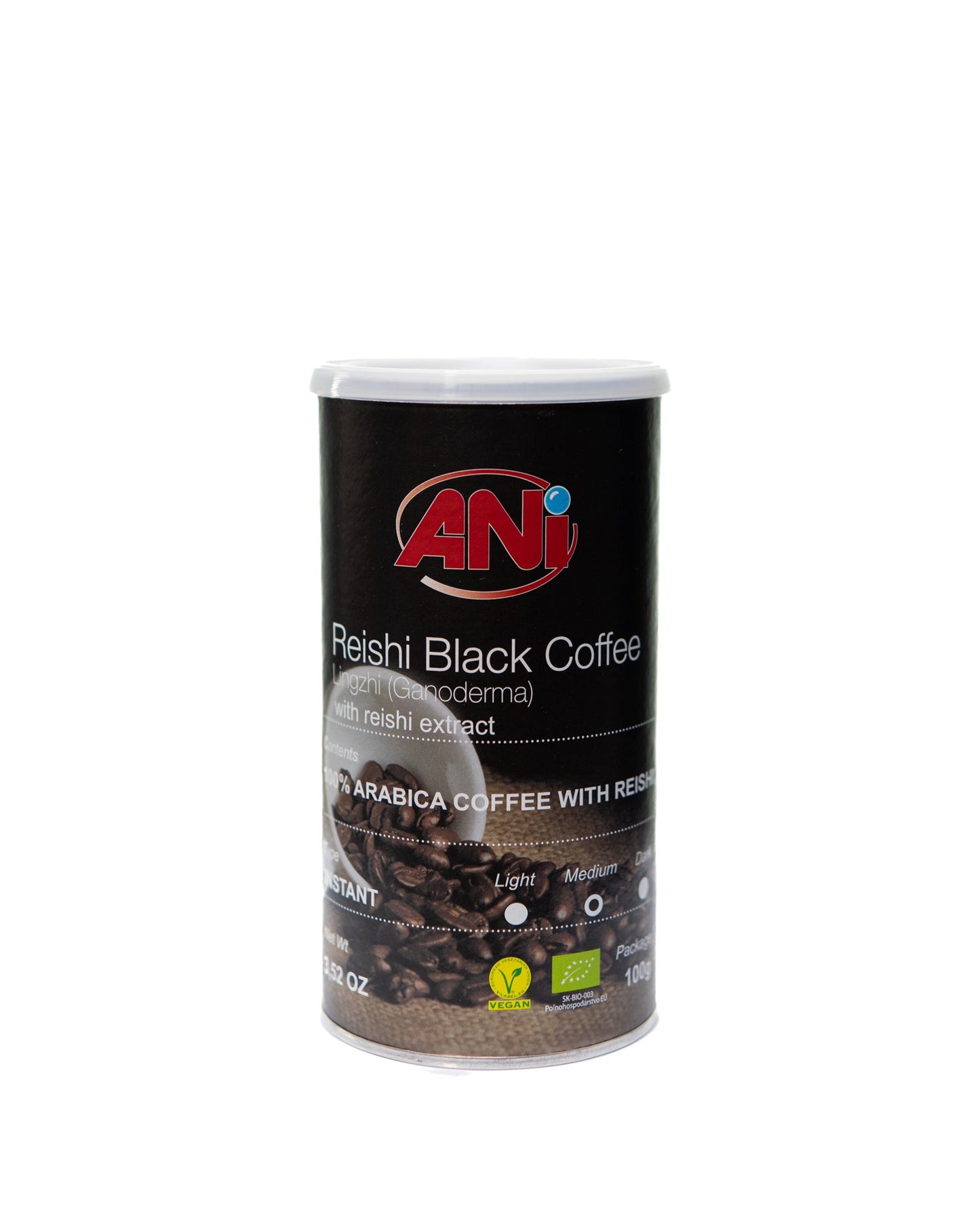 Café instantané Reishi BIO boite 100g ANilab