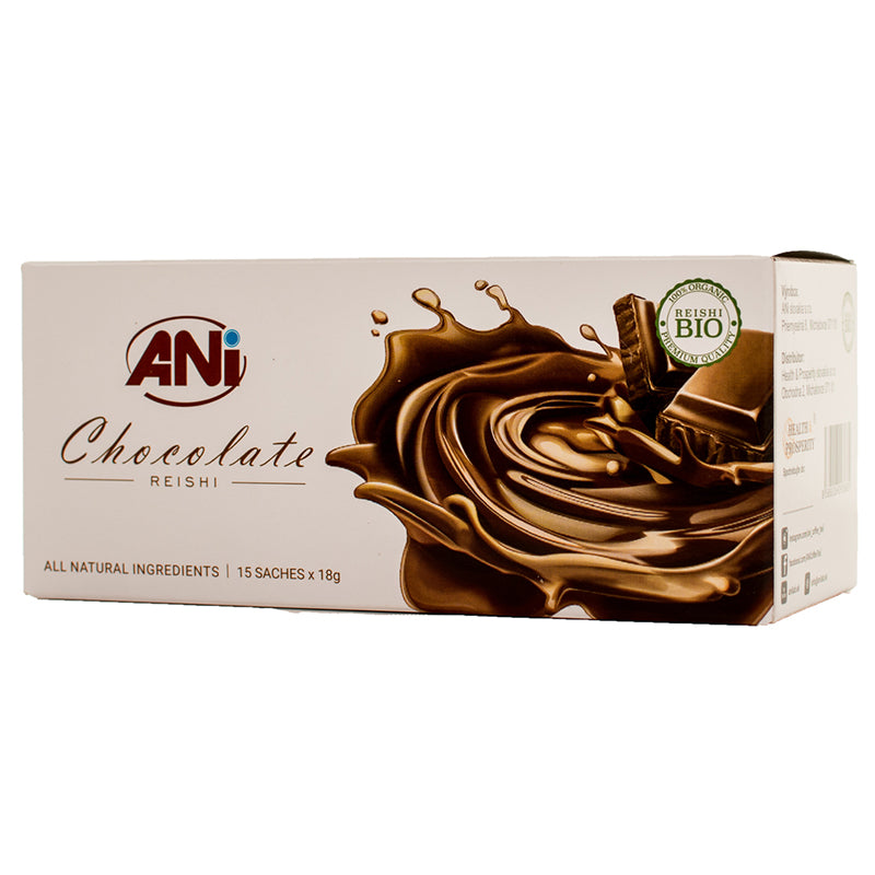 Chocolat Reishi, boîte de 15 sachets x 18g ANilab