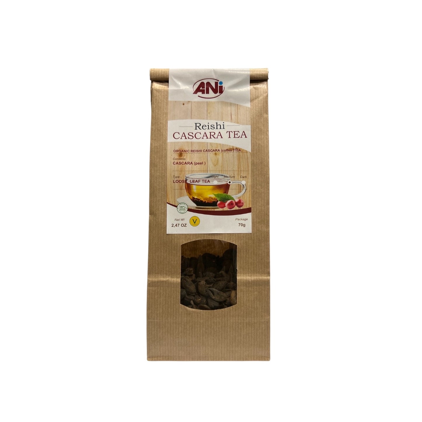 Thé au café Cascara au Reishi Sachet 70g ANilab