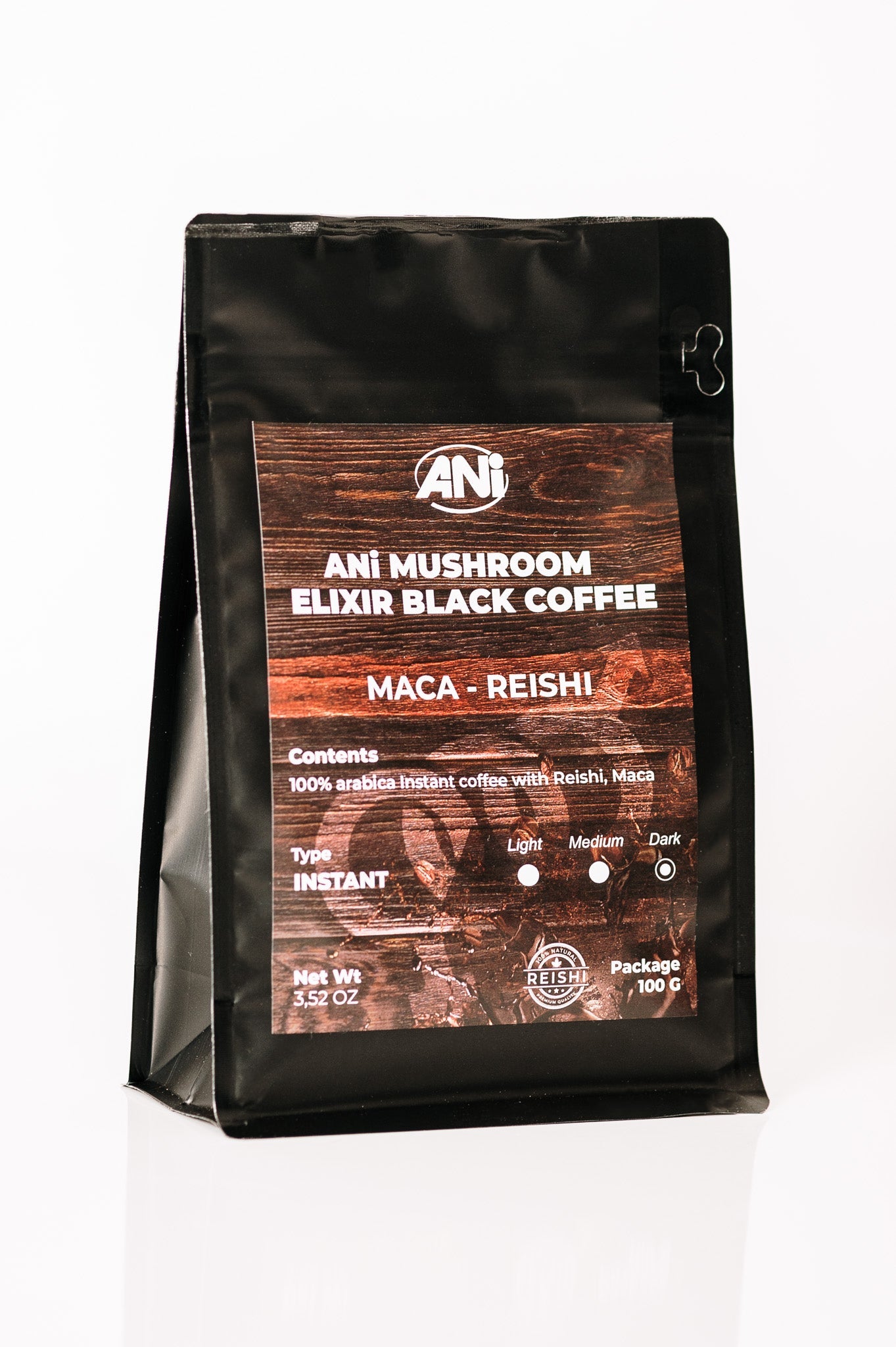 Maca Reishi Café instantané 100g ANilab