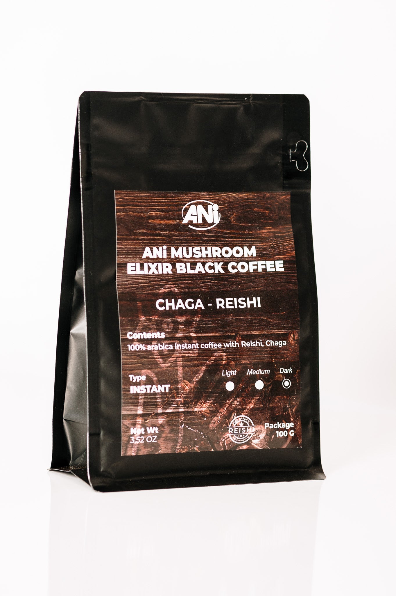 Café instantané Chaga Reishi 100g ANilab