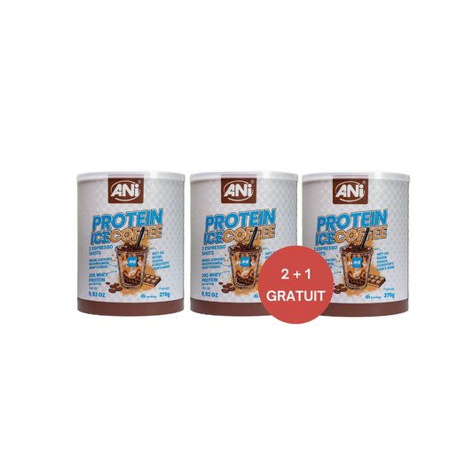 Protéine ICE COFFEE Chocolat 270g ANilab 2+1 gratuit