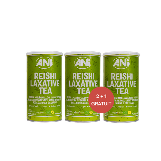 Thé Laxatif Reishi Boite 100g ANilab 2+1 gratuit