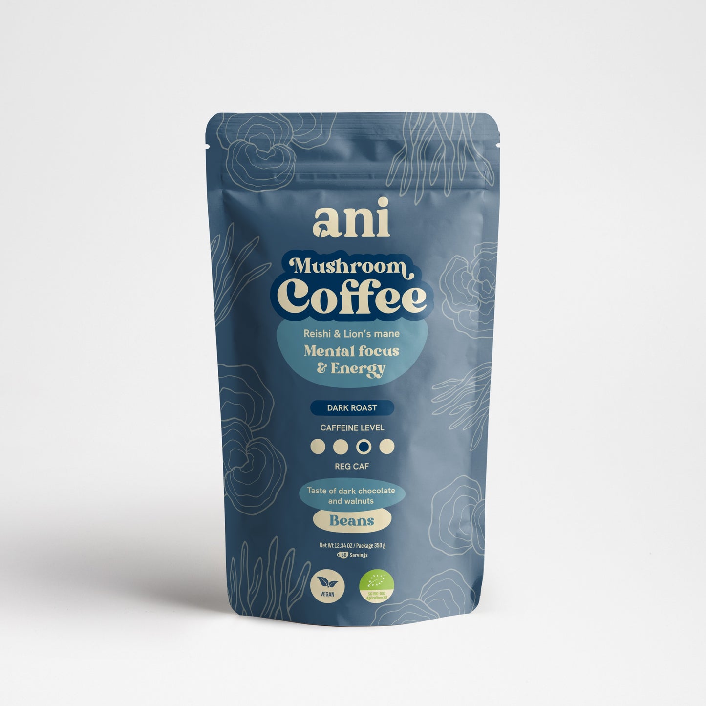 ANi Mental Focus & Énergie – Café en grains  350 g