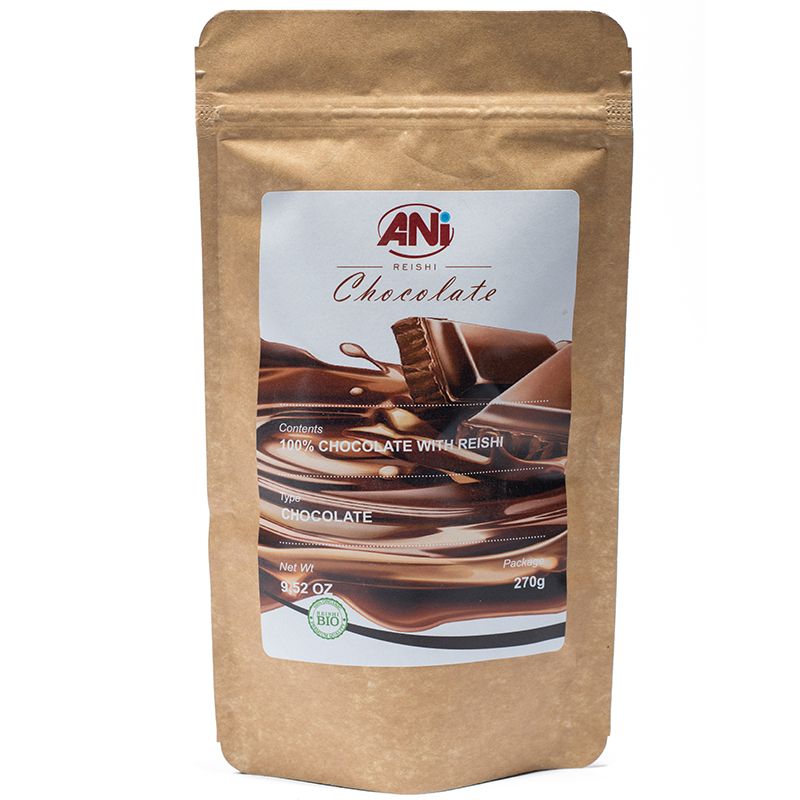 Chocolat Reishi 270g  2+1 gratuit doypack ANilab