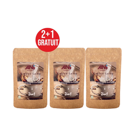 Reishi Latte 2in1 café instantané 100g 2+1 gratuit ANilab