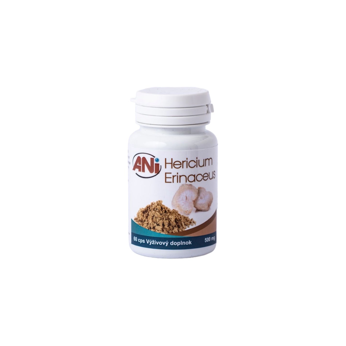 Crinière de Lion - Hericium Erinaceus  60 Gélules x 500 mg 2+1 gratuit ANilab