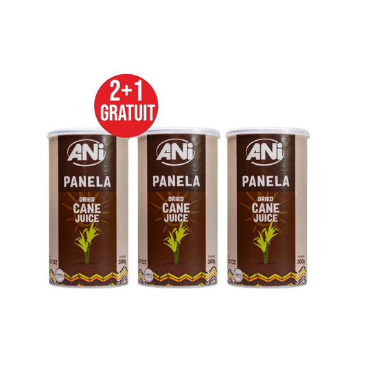 Panela Jus de Canne Séché boite 300g  2+1 gratuit ANilab