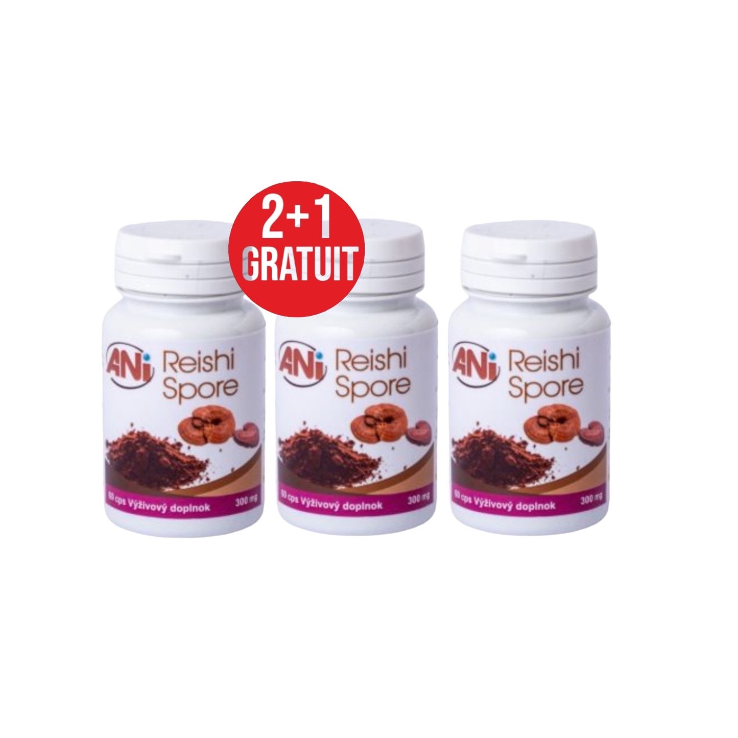 Reishi Spore 60 gélules 2+1 gratuit ANilab
