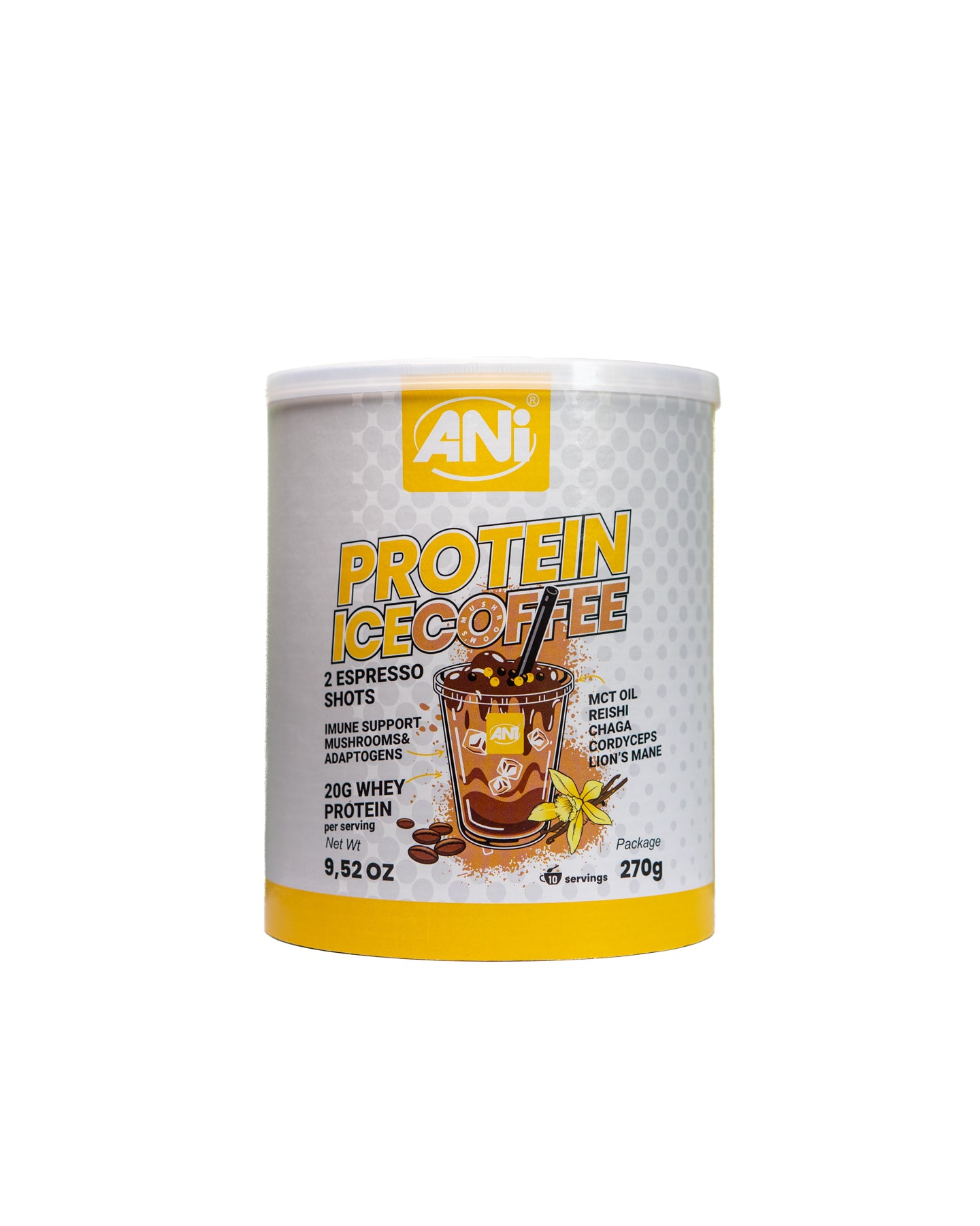 Protéine ICE COFFEE Vanille ANilab 2+1 gratuit