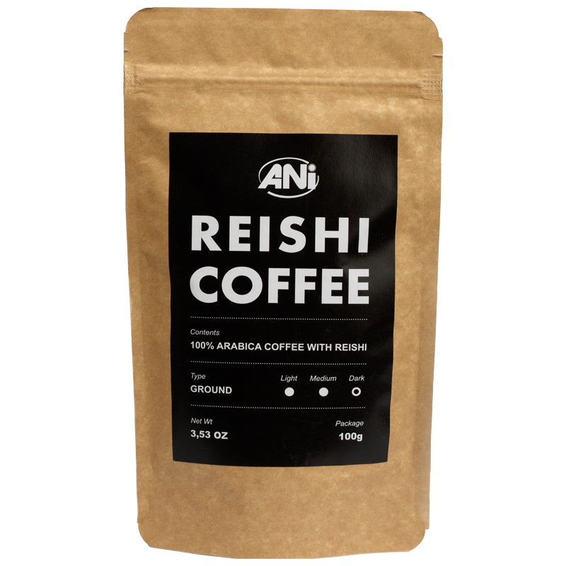 Café moulu avec poudre de Reishi 100g ANilab
