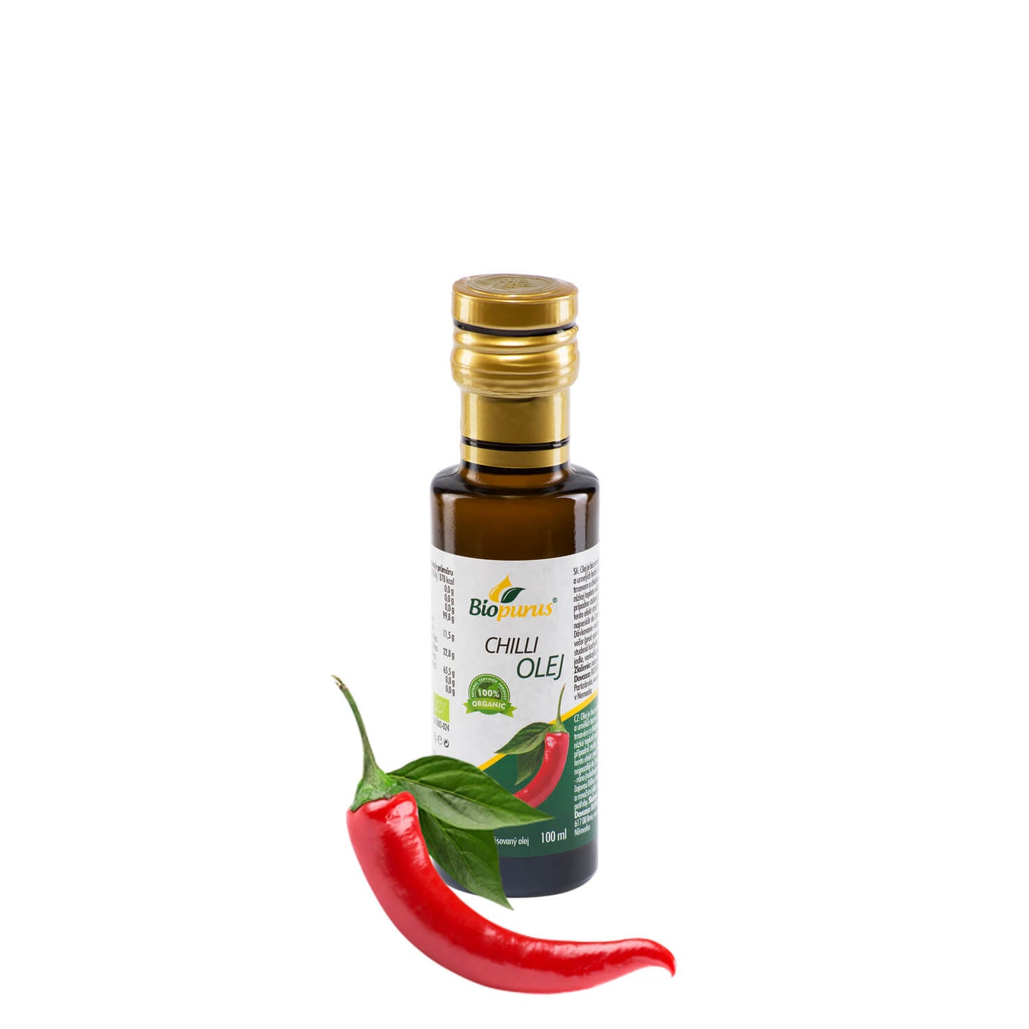 Huile de piment BIO 100ml ANilab