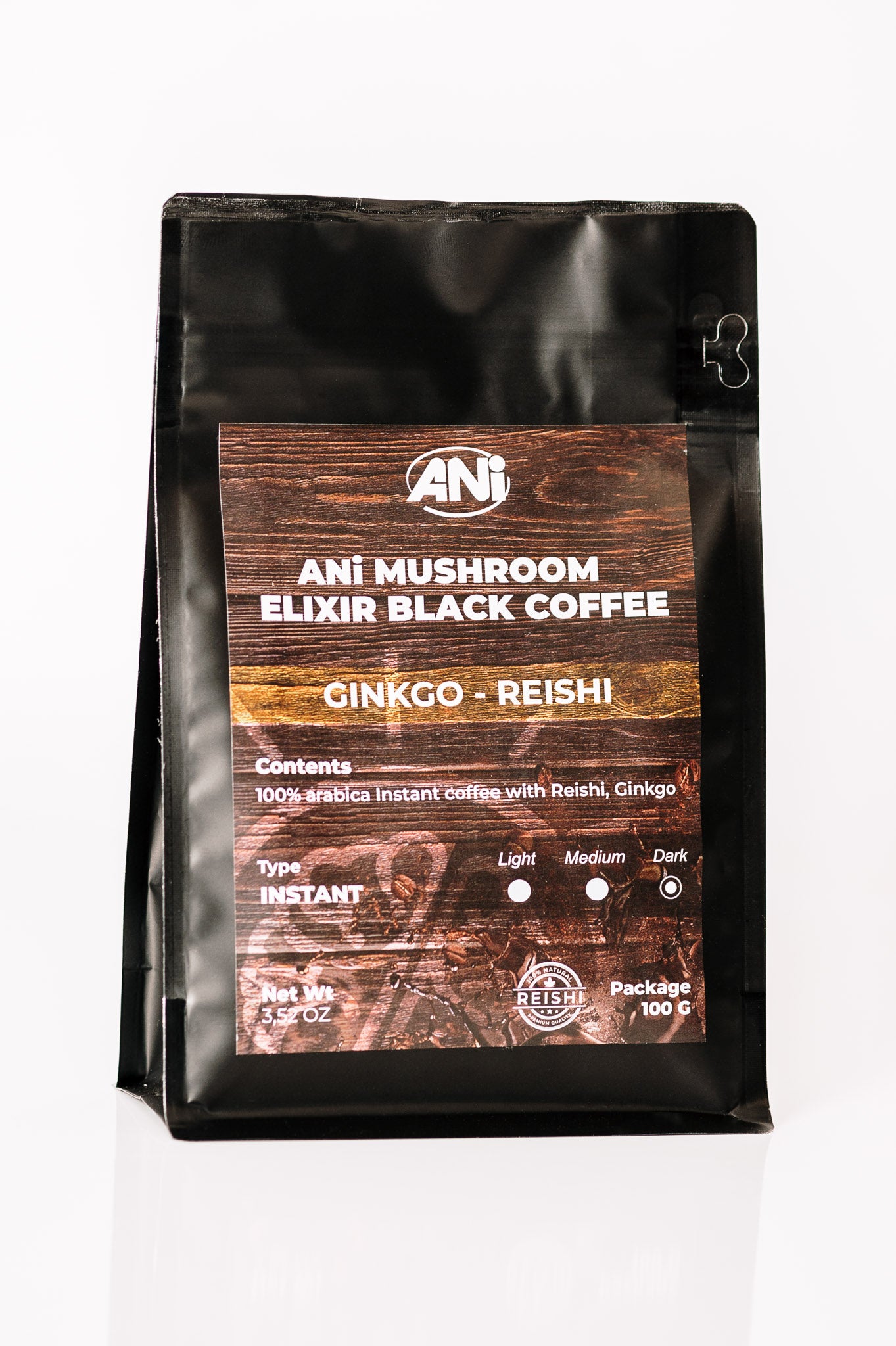 Café instantané Ginkgo Reishi 100g 2+1 gratuit ANilab