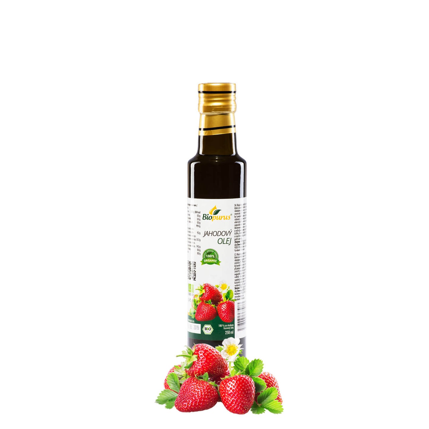 Huile de fraise BIO 250 ml ANilab